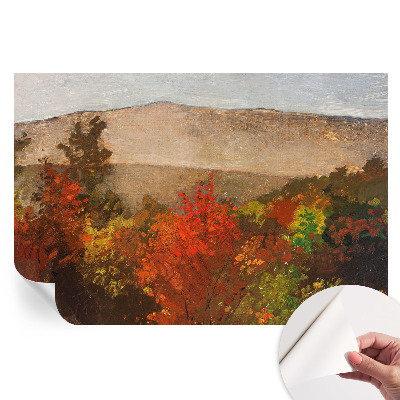 Fresque murale autocollante Panorama d'automne