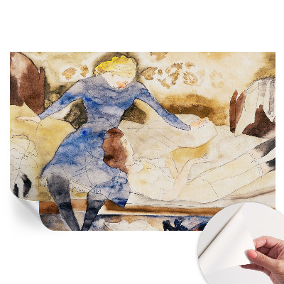 Papier peint autocollant pour le salon Paix féminine