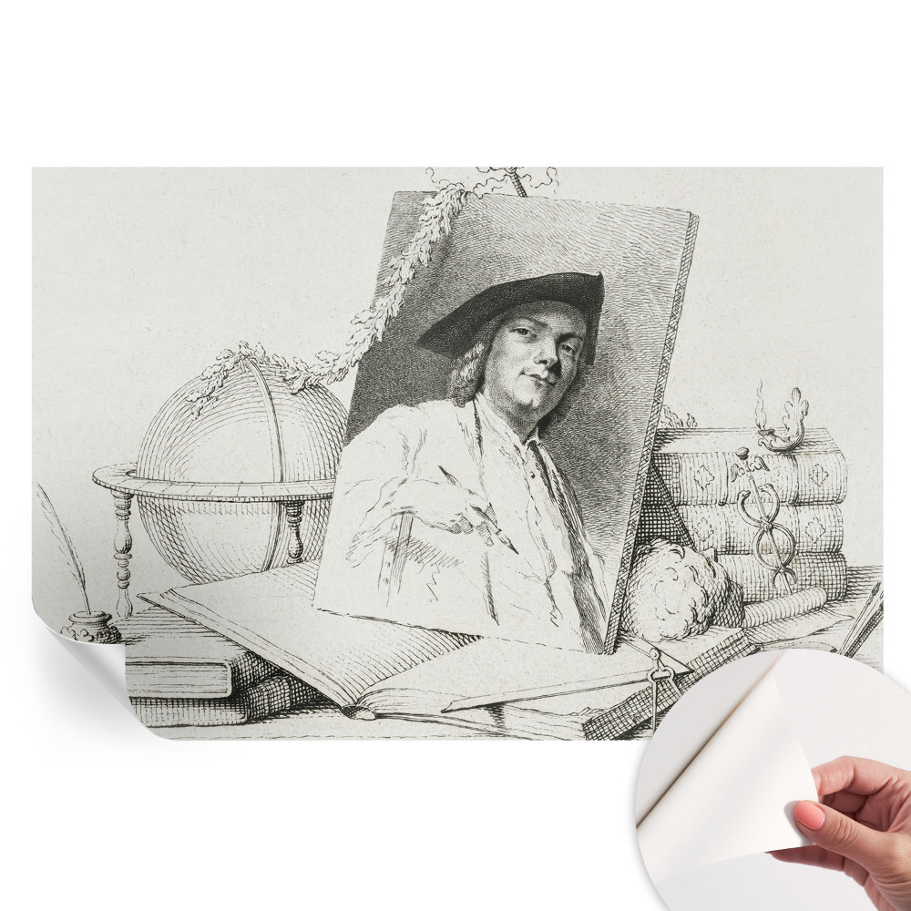 Papier peint photo autocollant pour la chambre Portrait artistique