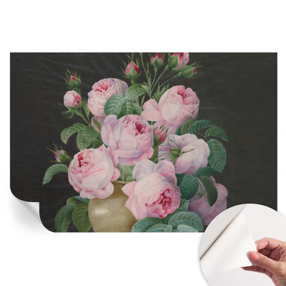 Papier peint photo autocollant élégance florale