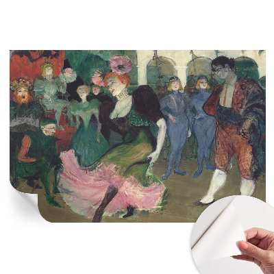 Papier peint autocollant pour le salon danse de salon