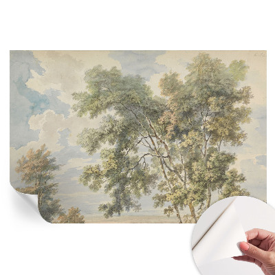 Papier peint photo autocollant motif nature romantique