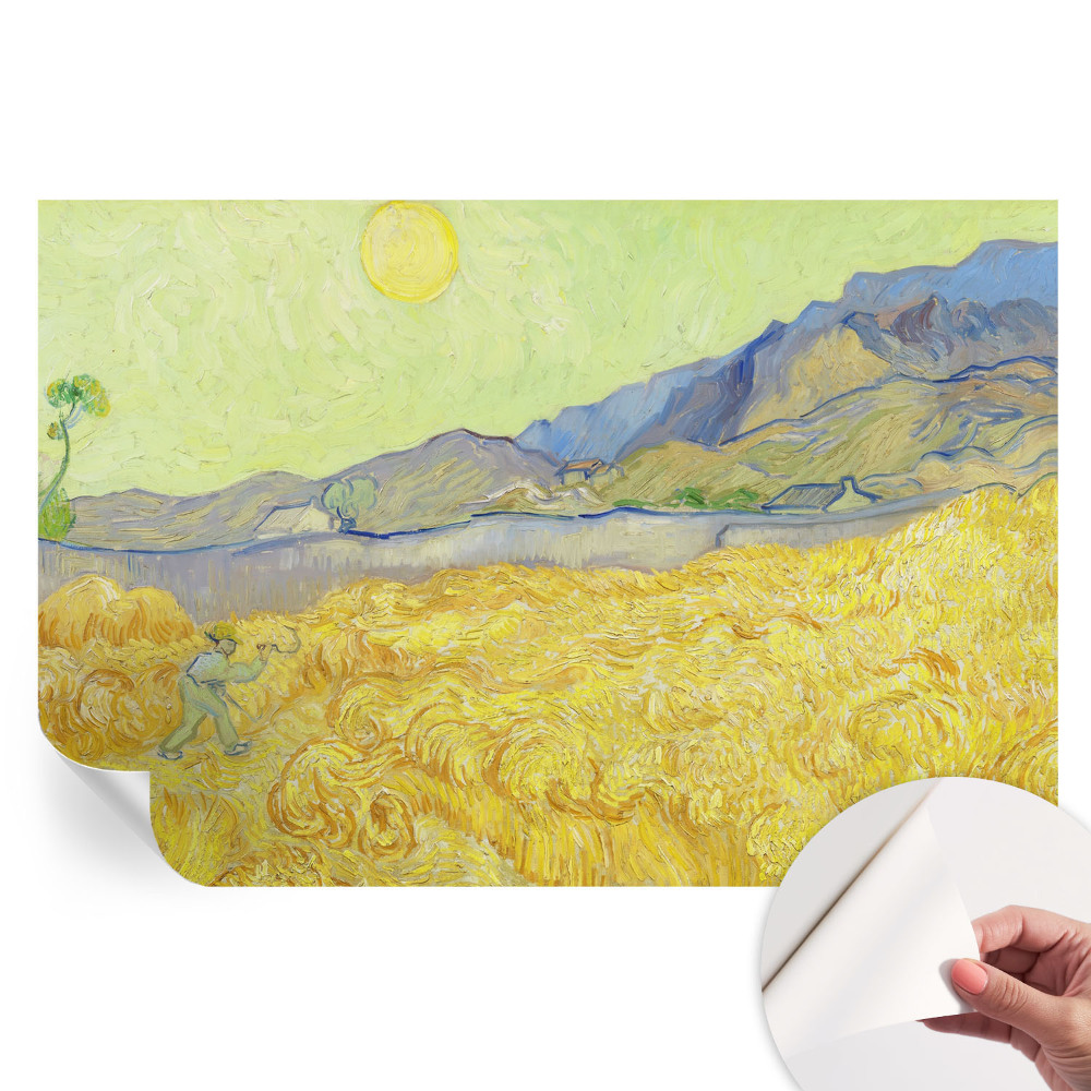 Papier peint photo autocollant pour la chambre champ de blé