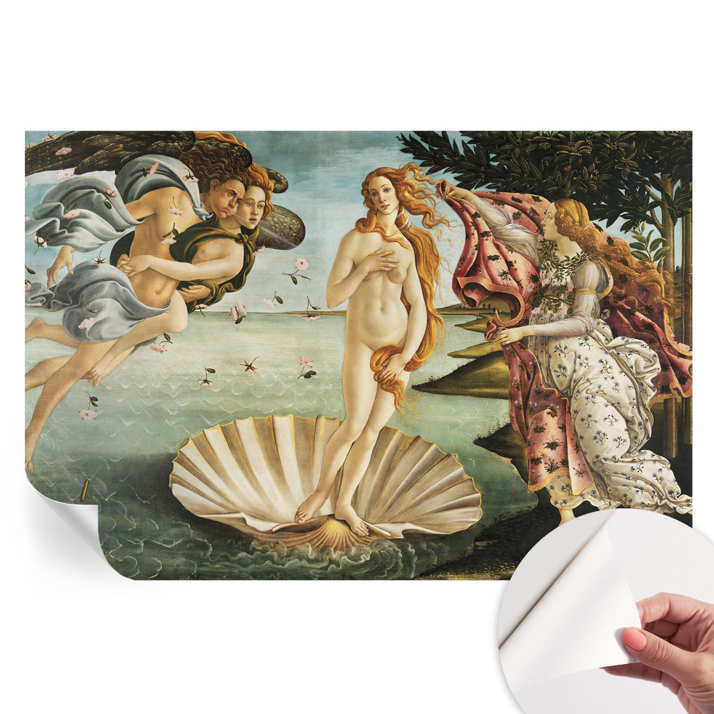 Papier peint autocollant pour le salon La Naissance de Vénus