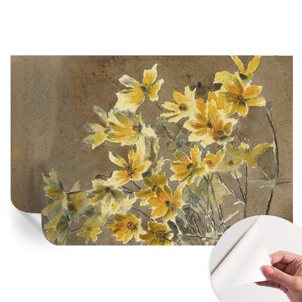 Papier peint photo autocollant Bouquet ensoleillé pour la chambre