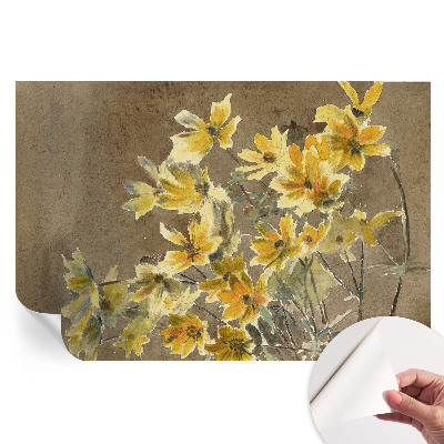 Papier peint photo autocollant Bouquet ensoleillé pour la chambre