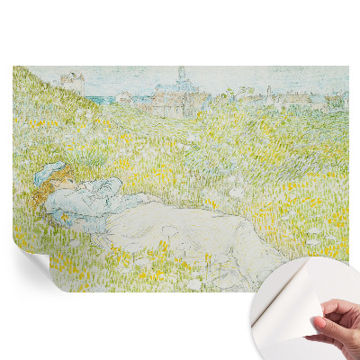 Papier peint photo autocollant pour la chambre Détente printanière