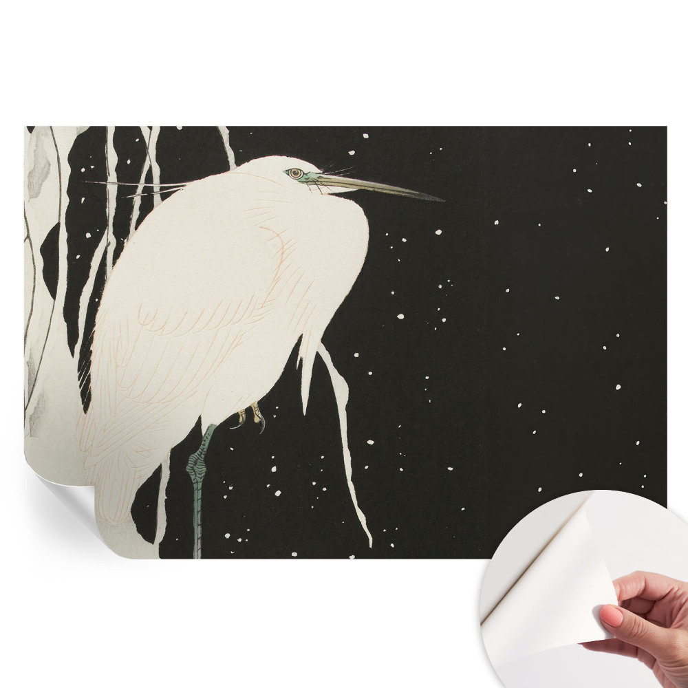 Papier peint photo autocollant Oiseau hivernant