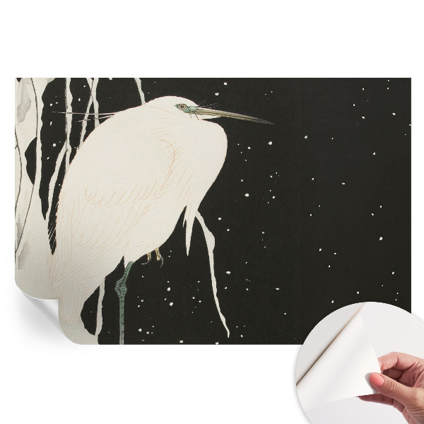 Papier peint photo autocollant Oiseau hivernant