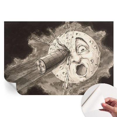 Papier peint photo autocollant Collision Cosmique pour chambre