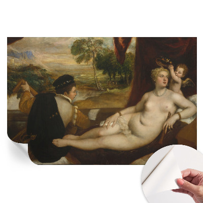 Papier peint autocollant pour salon motif scène relaxante