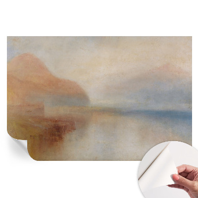 Papier peint photo autocollant paysage éthéré pour chambre