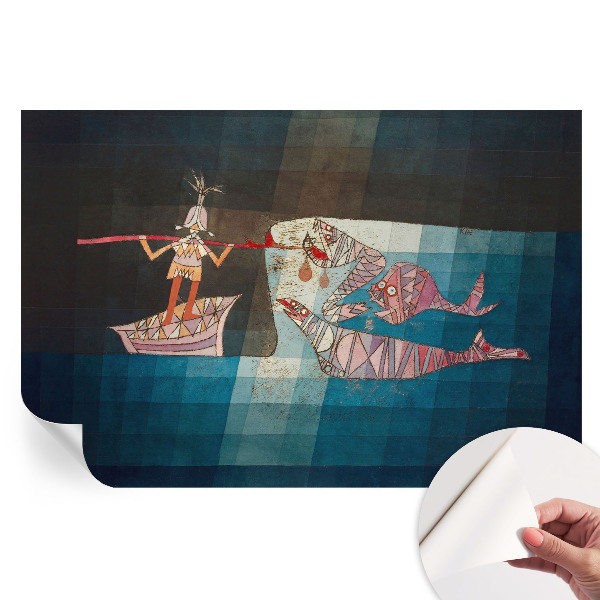 Papier peint photo moderne Pêcheur et chasseur pour le salon