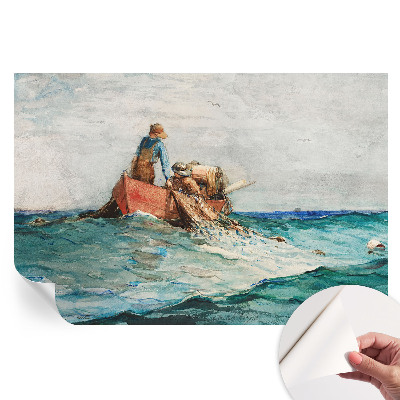 Papier peint photo moderne pour le salon Expédition en mer