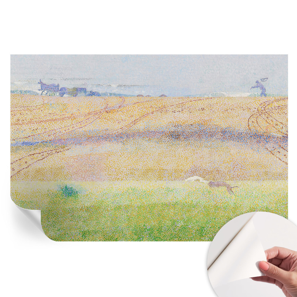 Papier peint photo moderne Champ d'été pour salon
