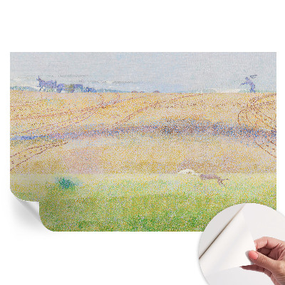 Papier peint photo moderne Champ d'été pour salon
