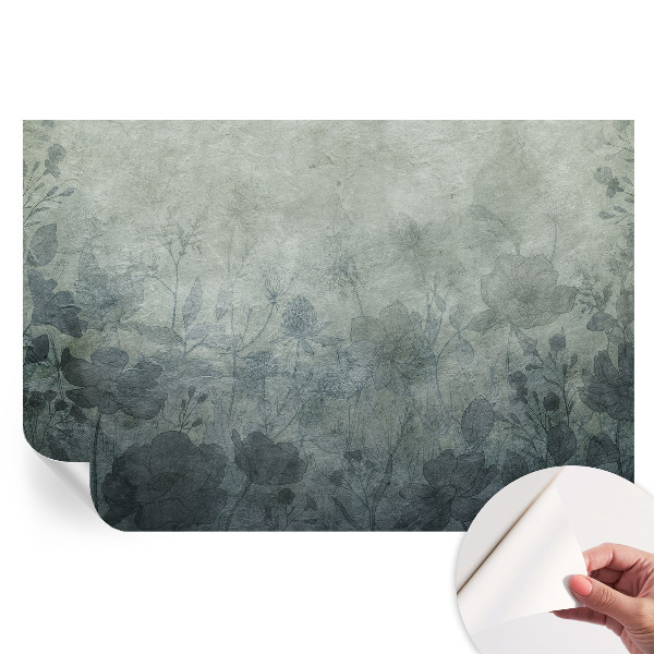 Papier peint photo autocollant Élégance végétale pour chambre