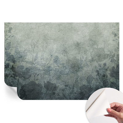 Papier peint photo autocollant Élégance végétale pour chambre