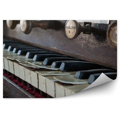 Papier peint Instrument d'église ancien Claviers