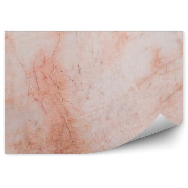 Papier peint Texture de marbre rose