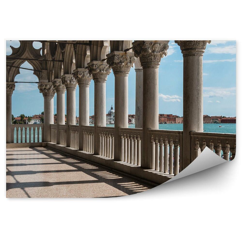 Papier peint Architecture gothique colonnes d'arcade