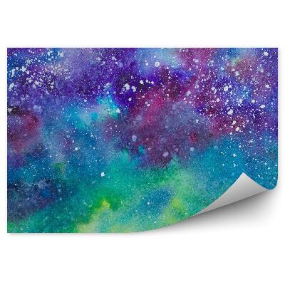 Papier peint Galaxie Espace Couleurs Image Peinture