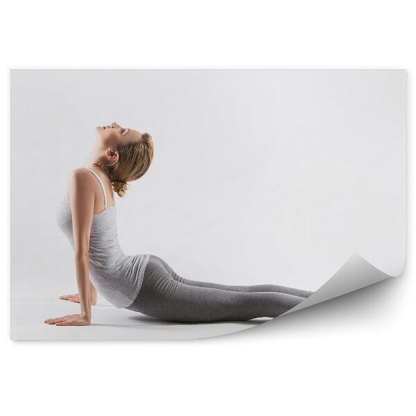 Papier peint Stretching femme exercices de fitness