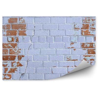 Papier peint Vieux mur peint avec des éraflures