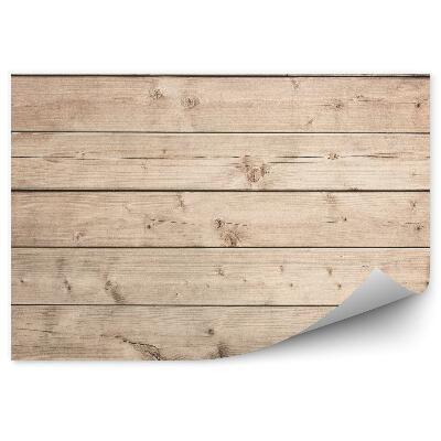 Papier peint Planches en bois brillant
