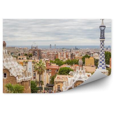 Papier peint Parc Guell Barcelone Espagne