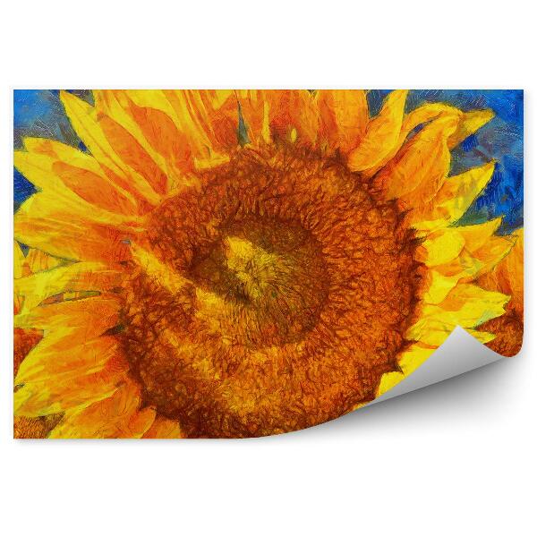 Papier peint Plante de tournesols Van gogh