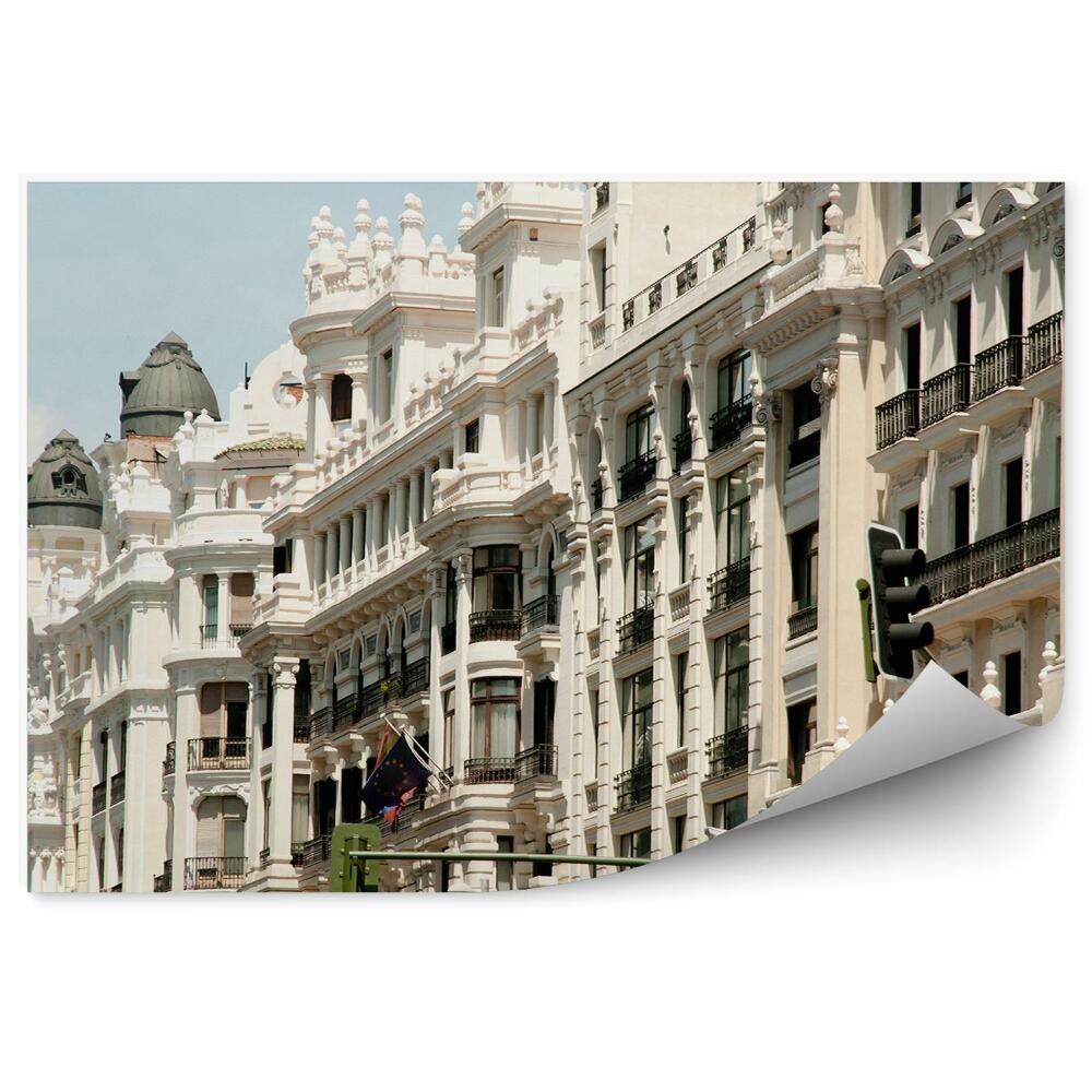 Papier peint Madrid architecture bâtiments ville