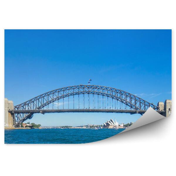 Papier peint Pont du port de Sydney eau