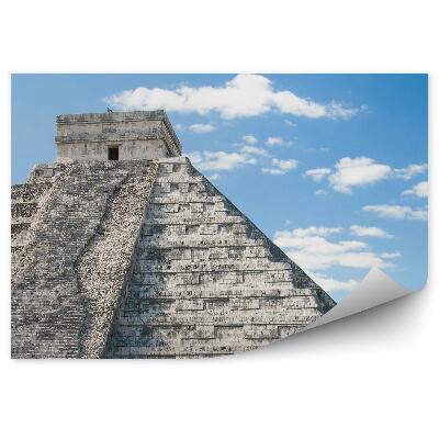 Papier peint Mexique pyramide maya