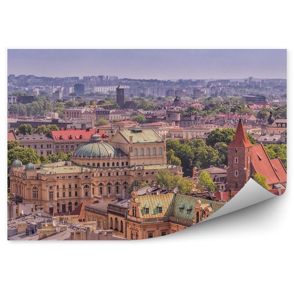 Papier peint Vieille ville de Cracovie