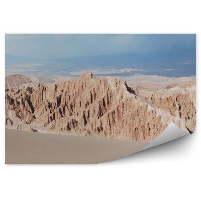 Papier peint Montagnes Roches Désert Nuages Ciel San Pedro De Atacama