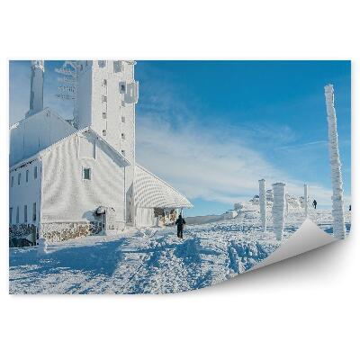 Papier peint Architecture Bâtiment Sommet Montagne