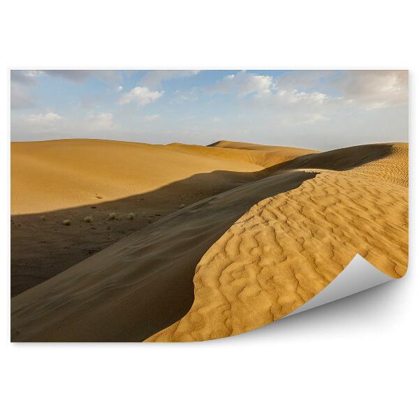 Papier peint Dunes Désert Ciel Nuages