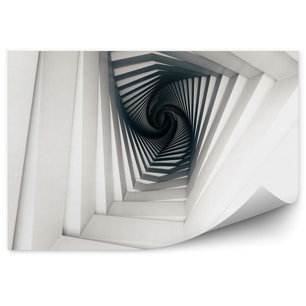 Papier peint Tunnel Escalier