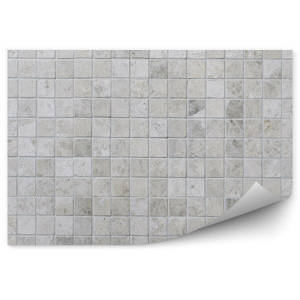 Papier peint Carrelage texture petit cube motif marbre