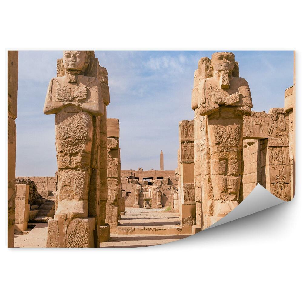 Papier peint Ancienne Égypte, ruines du temple de Karnak