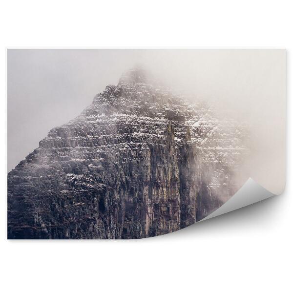 Papier peint Montagnes Dans La Brume