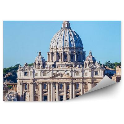 Papier peint Vatican touristes voyage basilique