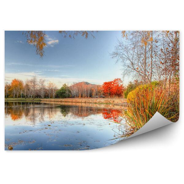 Papier peint Lac australien Burley Griffin Canberra