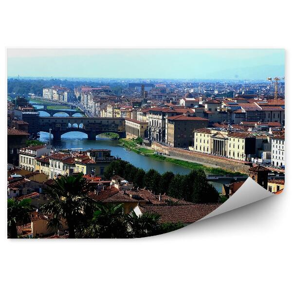 Papier peint Vue d'oiseau Florence