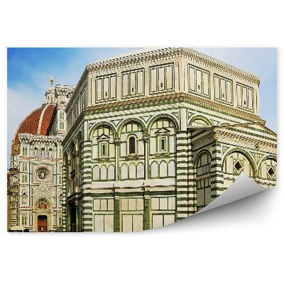 Papier peint Baptistère de San Giovanni Lisbonne Personnes Ciel