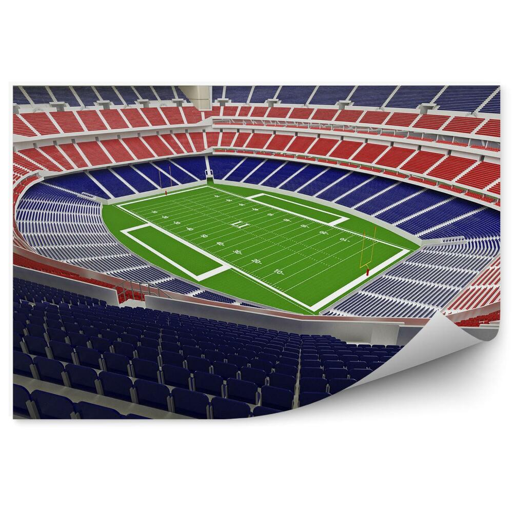 Papier peint Terrain de football américain 3d