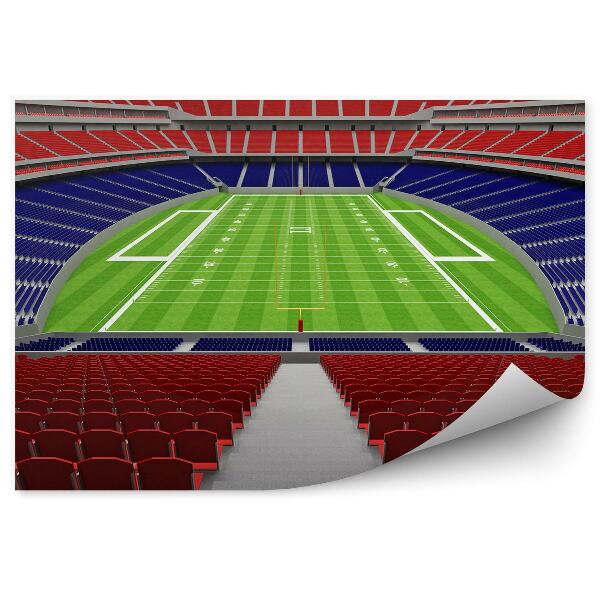 Papier peint Stade de football moderne en 3D