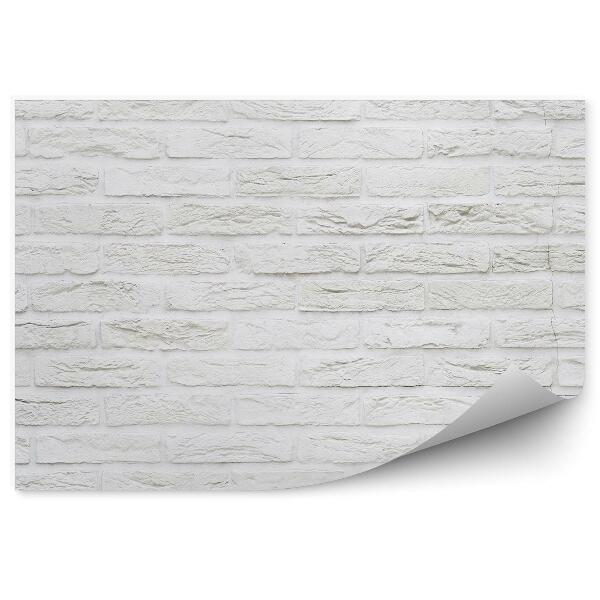 Papier peint Mur De Briques Blanches