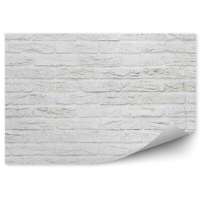Papier peint Mur De Briques Blanches